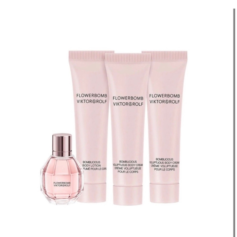 Viktor & Rolf Flowerbomb Flower BombTravel Set - Lotion Body Balm - Picture 2 of 9